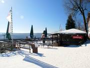 Snack bar at the Obere Postwiese mountain station
