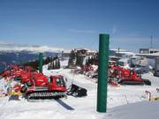 Service station for snow cats on Whistler Mountain
