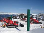 Service station for piste vehicles at Whistler Mountain