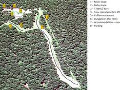 Trail map Kozara