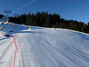 Very well-groomed slopes at Glungezer
