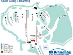 Trail map Mt. Ashwabay – Salmo