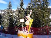 Ski learning trail Rudi-Rentier-Weg at the Rotwand