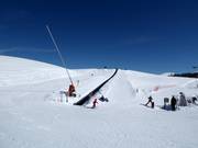 Easy slope in the children's ski area