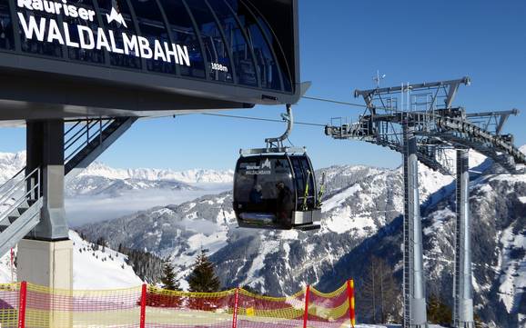 Raurisertal: best ski lifts – Lifts/cable cars Rauriser Hochalmbahnen – Rauris