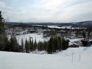 View over the Kåbdalis ski area