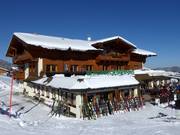 Berghaus Koglmoos in the middle of the ski resort
