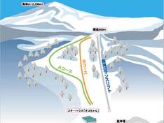 Trail map Chokai Okojoland