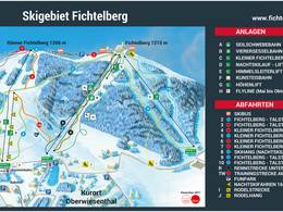 Trail map Fichtelberg – Oberwiesenthal