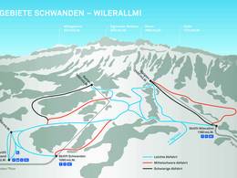 Trail map Schwanden – Sigriswil