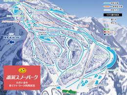 Trail map Takasu Snow Park