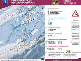 Trail map La Robella – Buttes (Val-de-Travers)