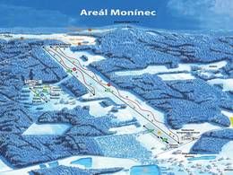 Trail map Monínec – Sedlec-Prčice