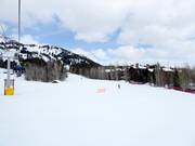 Easy practice slope Lower Teewinot