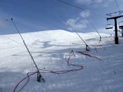 Lance for artificial snow-making in the ski resort of Killington