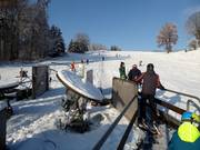 Skilift Monte Kienader II - Rope tow/baby lift with low rope tow