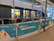 Well-maintained ticket area at the Horbergbahn