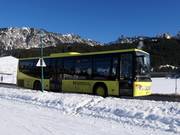 Regiobus in the Tannheimer Valley