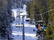 Obertor (Ost-West Verbindung) - 4pers. Chairlift (fixed-grip)