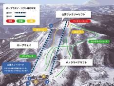 Trail map Otaru Tenguyama