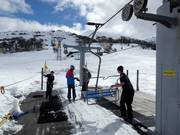 Assistance when boarding the chairlift