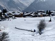 Beginner area/ski school area in Mürren