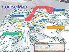 Trail map Asahi Shizen