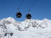 Albonabahn II - 10pers. Gondola lift with seat heating (monocable circulating ropeway)