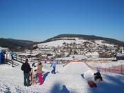 Toboggan slope at the Dorfwiese