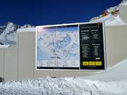 Slope information on the Pitztal Glacier