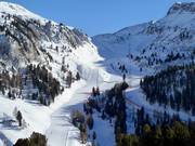 View of the Tresca slope