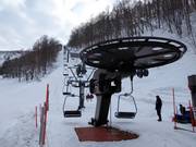 East No. 2 Pair - 2pers. Chairlift (fixed-grip)