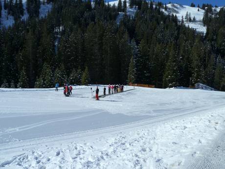 Ski resorts for beginners in the Bregenz Forest Mountains – Beginners Damüls Mellau