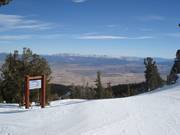 Signage in the Heavenly ski area