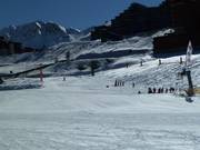 Beginner area Aime La Plagne