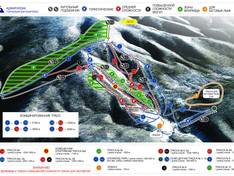 Trail map Adzhigardak