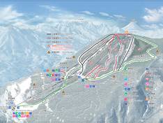 Trail map Blanche Takayama