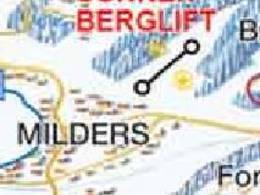 Trail map Sonnenberglift – Milders