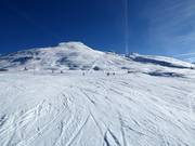 Wide and easy slope at Jakobshorn