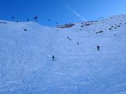 Very steep, ungroomed slope: Obere Böden Kletterwand