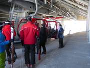 Staff is present at the entry point