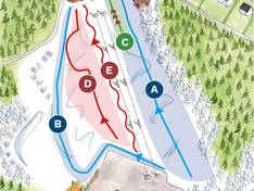 Trail map Hemlingbybacken – Gävle