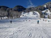 The practice slope at Jaudenhang