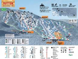 Ski resort Mont Sutton