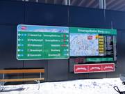 Information board at the Smaragdbahn mountain station