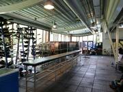 Ski and ski boot rental in the ski hall