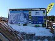 Information board at the valley station