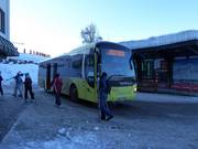 Ski bus in St. Johann in Tirol