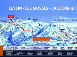 Trail map Leysin