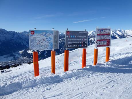 Lienz Dolomites: orientation within ski resorts – Orientation Zettersfeld – Lienz